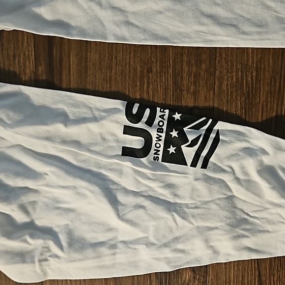 NWT Men's Volcom Long Sleeve T-Shirt. Large & US Snowboarding Olympic Team. - Picture 3 of 6